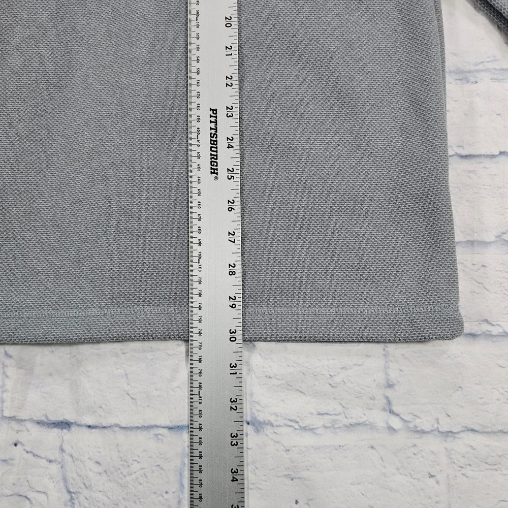 The North Face Cap Rock Pullover Mens XXL Gray 1/4 Zip Fleece Textured Jacket